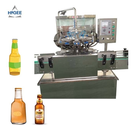 China Equipamento pequeno do engarrafamento de máquina de engarrafamento da cerveja da garrafa de vidro/cerveja da pequena escala fornecedor